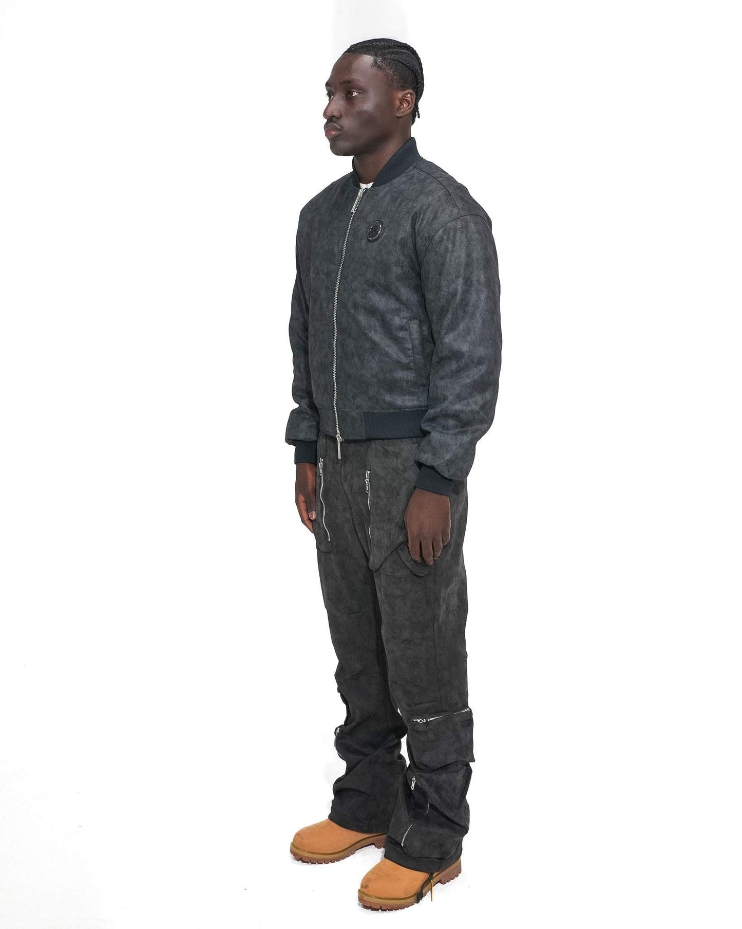 Flight Jacket - Vintage Dark Grey